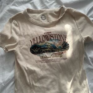 Casual Culture Cream Graphic Tee